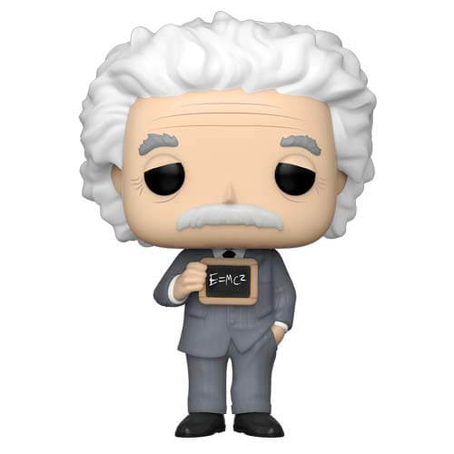 Funko Pop ! Icons World History - (26) Albert Einstein Vinyl Figure 9Cm Nuovo