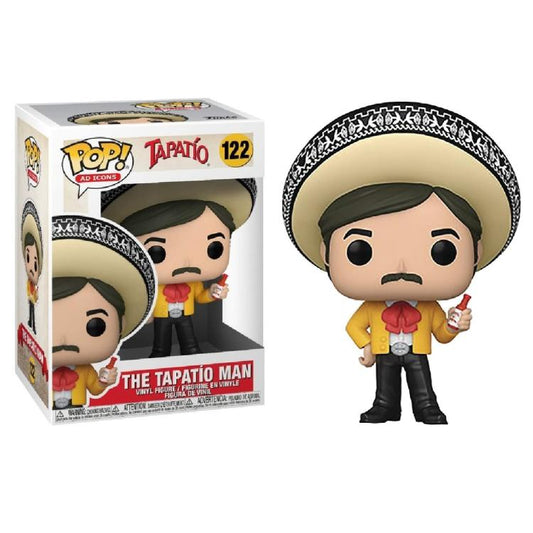 Funko Pop Ad Icons ! Tapatio (122) The Tapatio Man - Statuetta Vinyl Figure 9Cm