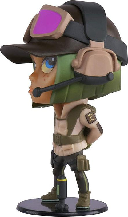 Rainbow Six S3 - Ela Action Figure Statua Da Collezione Chibi Ubisoft Gioco Ps4