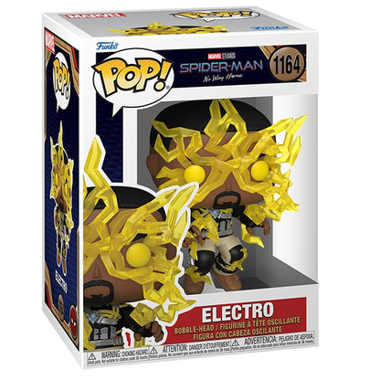 Funko Pop ! Marvel Spider-Man No Way Home - Electro (1164) Vinyl Figure Film