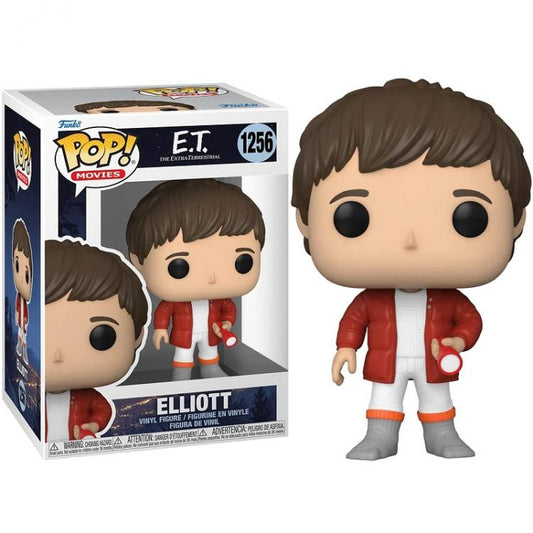 Funko Pop Movies E.T. Extra-Terrestrial - Elliott 1256 40Th Vinyl Da Collezione