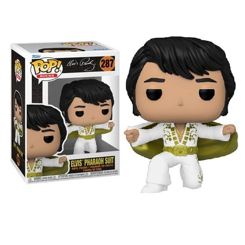 Funko Pop ! Rocks - (287) Elvis Presley Pharaoh Suit Vinyl Figure 9Cm King Rock