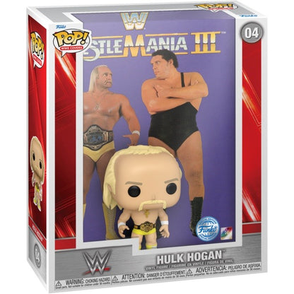 Funko Pop ! Wwe Covers Wrestlemania 3 Hulk Vs Andre -(04) Hulk Hogan (Exclusive)