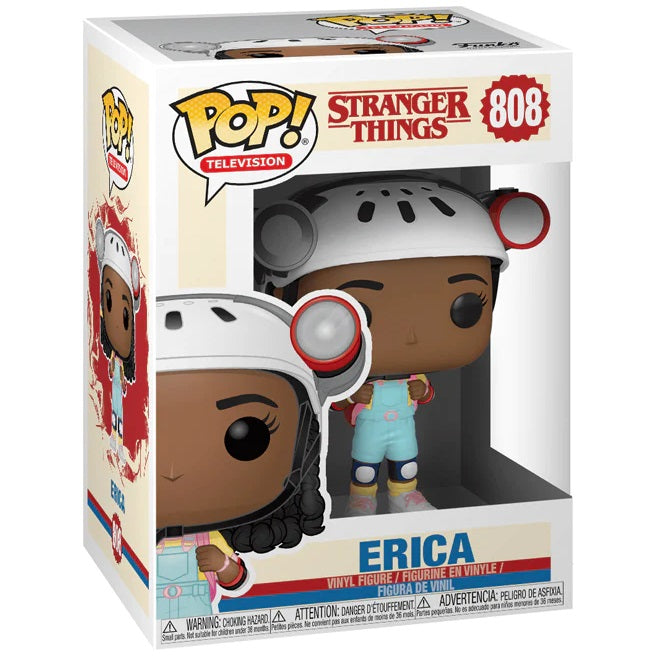 Funko Pop ! Tv Stranger Things S3 - Erica (808) Vinyl Figure 9Cm Serie Netflix