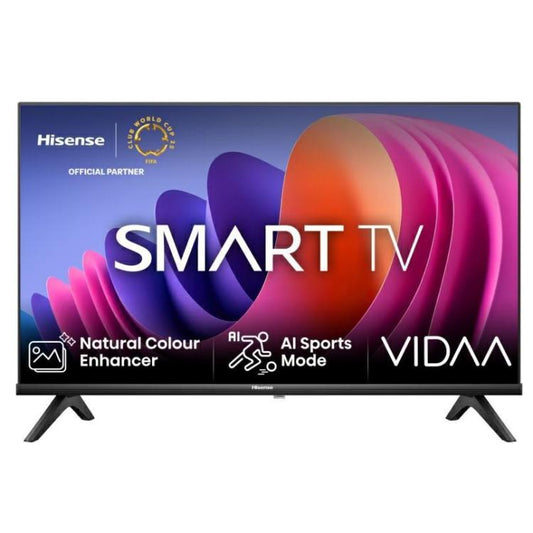 Hisense Smart Tv 40" Vidaa 40E43Nt Full Hd Led Android Wi-Fi Hdmi Usb Hdr Nero