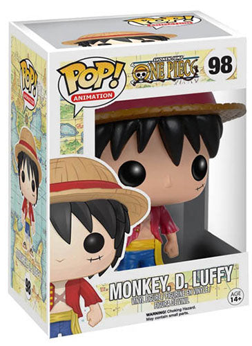 Funko Pop ! Animation - One Piece (98) Monkey D. Luffy Figure Vinyl Rufy 9Cm