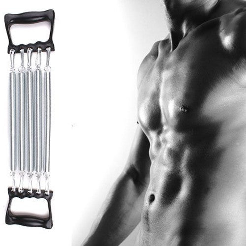 Estensore A 5 Molle Attrezzo Per Fitness Allenare Spalle Petto Schiena Addominal