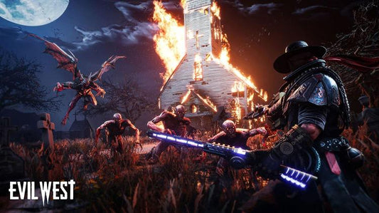 Evil West Ps4 Gioco Italiano Playstation 4 Videogioco Nuovo Sigillato Pal Ita