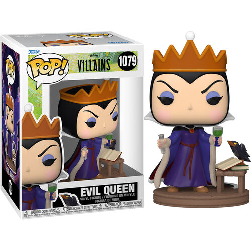 Funko Pop Disney Villains - Queen Grimhilde (1079) Figure Evil Queen Regina 9Cm