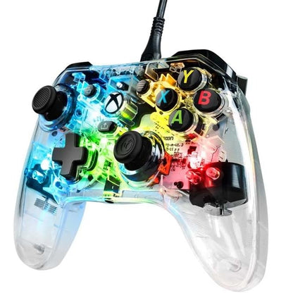 Nacon Evol-X Pro Controller Xbox Serie X|S One Pc Ufficiale Led Rgb Illuminato