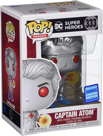Funko Pop Dc Super Heroes 333 - Captain Atom Limited Edition Vinyl Action Figure