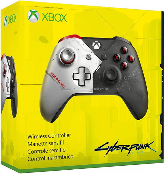 CONTROLLER WIRELESS XBOX ONE CYBERPUNK 2077 LIMITED EDITION MICROSOFT PAD NUOVO