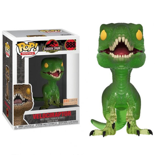 Funko Pop ! Jurassic Park Clever Raptor - (888) Velociraptor Special Figure 9Cm