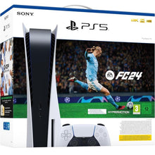 Sony Console PS5 Standard 825Gb White Bundle Playstation 5 + Ea FC24 Fifa 24