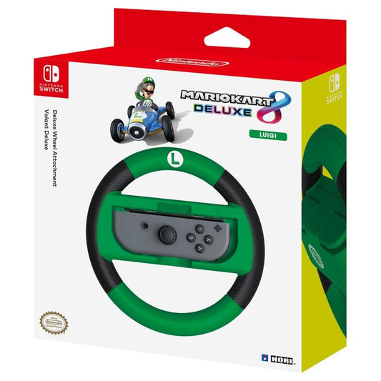 Joy-Con Volante Nintendo Switch Luigi Controller Auto Mario Kart 8 Verde Hori