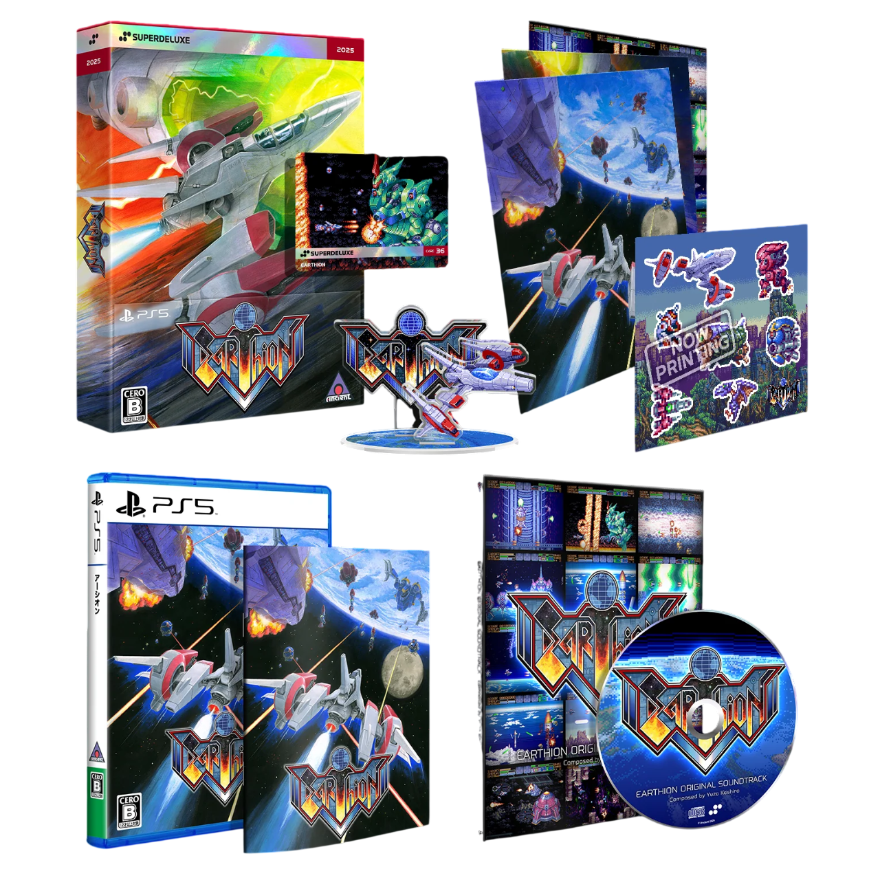 Earthion Deluxe Edition Ps5 Videogioco Multilingua Playstation 5 Nuovo Sigillato