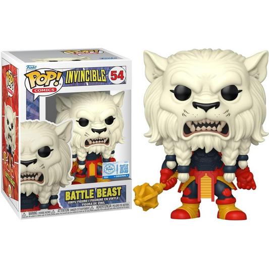 Funko Pop! Comics: Invincible (54) Battle Beast Special Edition - Vinyl Figure 9cm