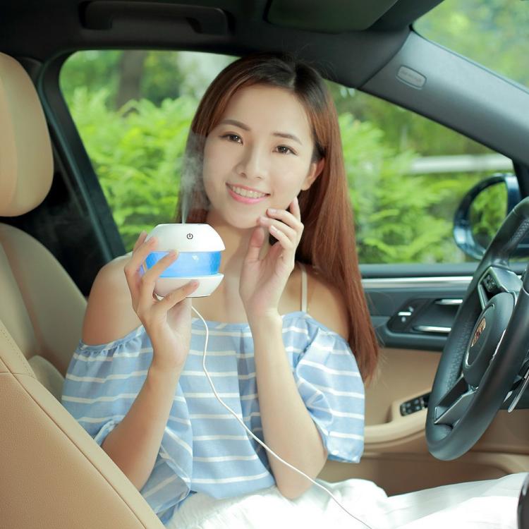 Lampada Diffusore Umidificatore Aromi Aromaterapia Profumo Auto Cromoterapia Led