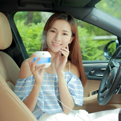 Lampada Diffusore Umidificatore Aromi Aromaterapia Profumo Auto Cromoterapia Led