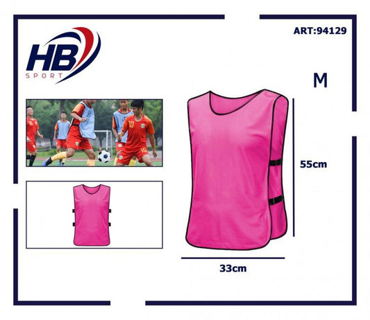 CASACCA SPORTIVA CALCIO PETTORINA CALCETTO FRATINO ALLENAMENTO SPORT FUCSIA TG.M