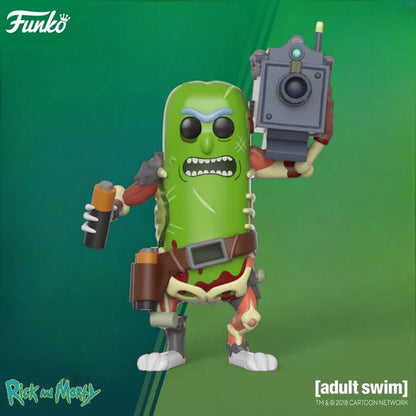 Funko Pop ! Animation Rick And Morty - (332) Pickle Rick W / Laser Figure 9Cm