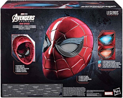 Hasbro - Avengers: Marvel Legends Series - Casco Elettronico Iron Spider Man