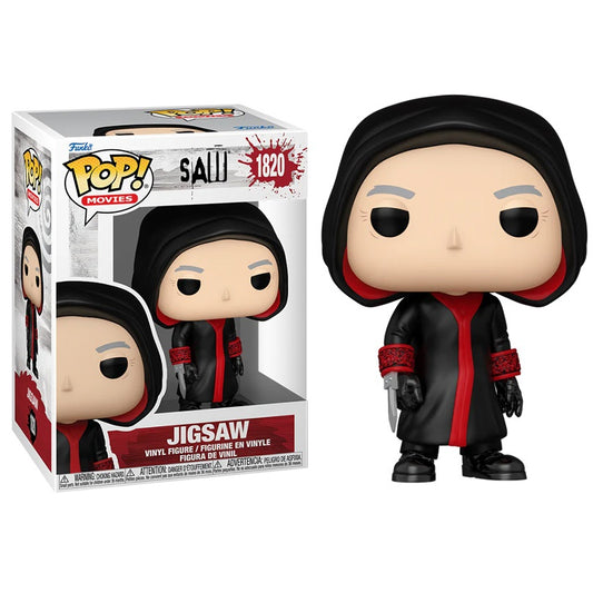 Funko Pop ! Movies Saw L'Enigmista - (1820) Jigsaw - Vinyl Figure 9cm
