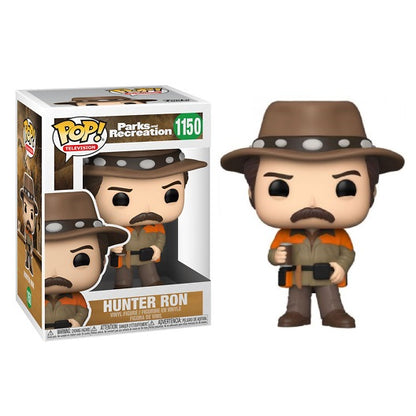 Funko Pop ! Television Parks And Recreation - (1150) Hunter Ron Vinyl Figure 9Cm