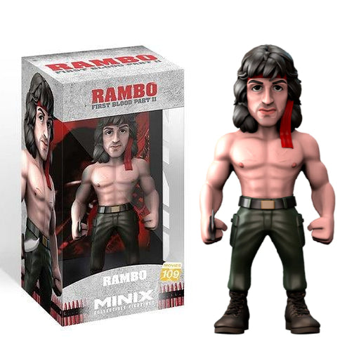 Minix Rambo Bandana - (Movies 109) Figure 12Cm Statua Statuetta Collezione
