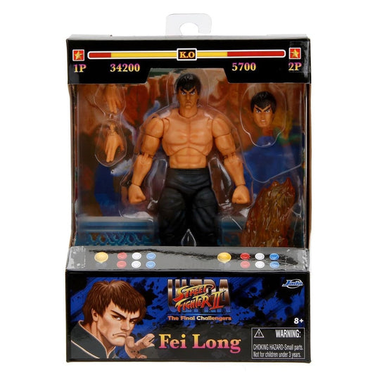 Jada - Ultra - Street Fighter II: The Final Challengers (Fei-Long) V2 Action Figure 15 cm