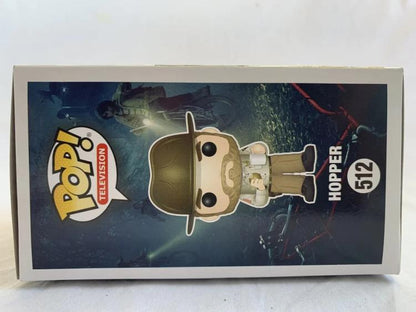 Funko Pop ! Television Stranger Things - Hopper (512)  Vinyl Figure 9Cm Hooper