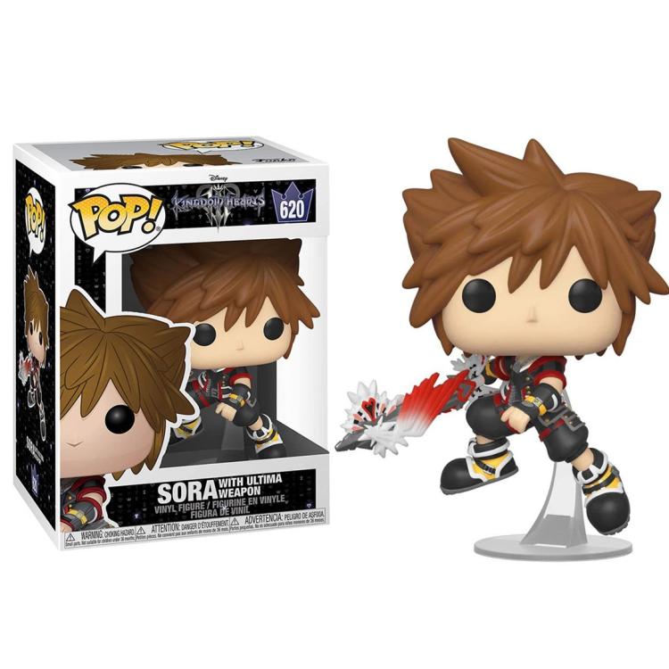 Funko Pop ! Disney Games Kingdom Hearts - (620) Sora W/ Ultima Weapon Shield 9Cm