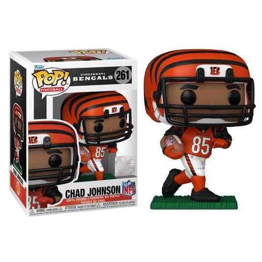 Funko Pop Football Nfl Bengals (261) Chad Johnson - Vinyl Figure Statuetta 9Cm
