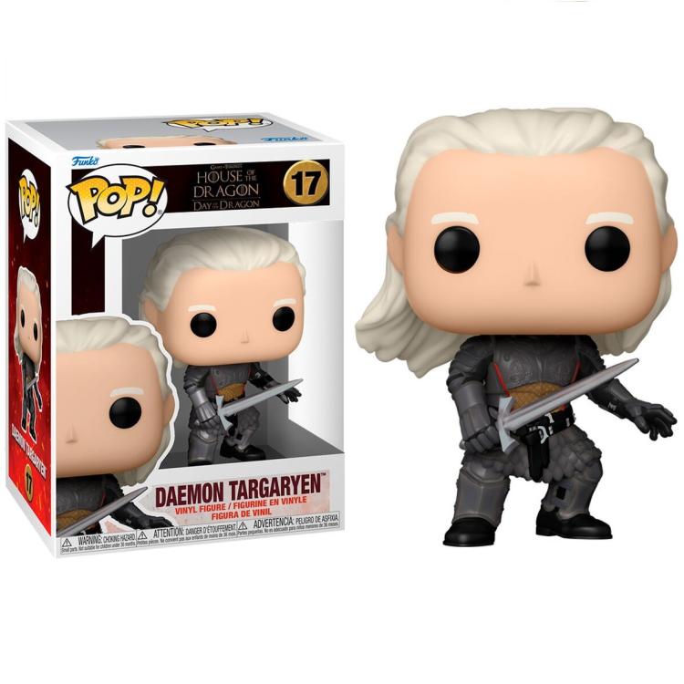 Funko Pop Tv ! House Of The Dragon S3 - (17) Daemon Targaryen Vinyl Figure 9Cm