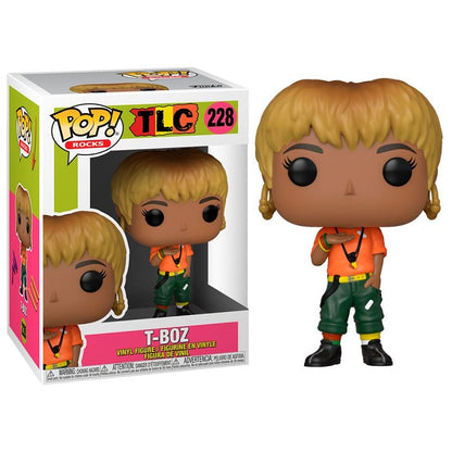 Funko Pop Rocks Tlc T-Boz 228 - Vinyl Figure Statuetta Rock Da Collezione 9 Cm