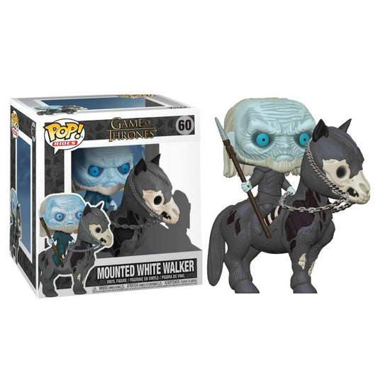 Funko Pop Game Of Thrones Trono Di Spade - (60) Mounted White Walker Figure 15Cm