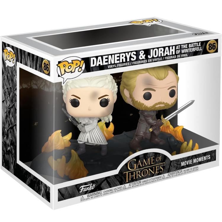 Funko Pop ! Game Of Thrones - (86) Daenerys & Jorah With Swords B2B Vinyl Figure