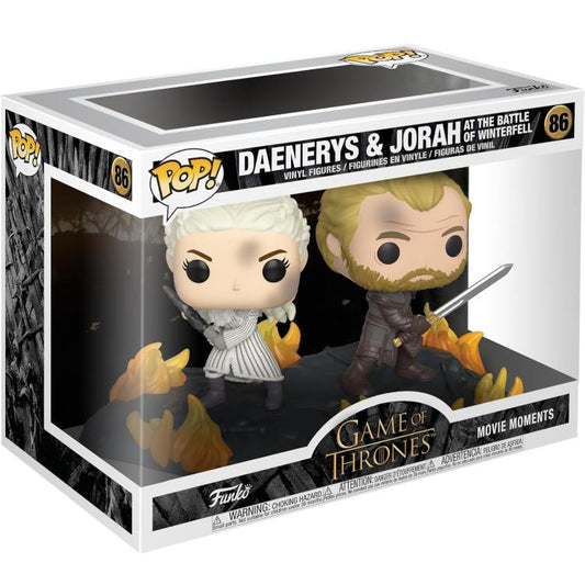 Funko Pop ! Game Of Thrones - (86) Daenerys & Jorah With Swords B2B Vinyl Figure