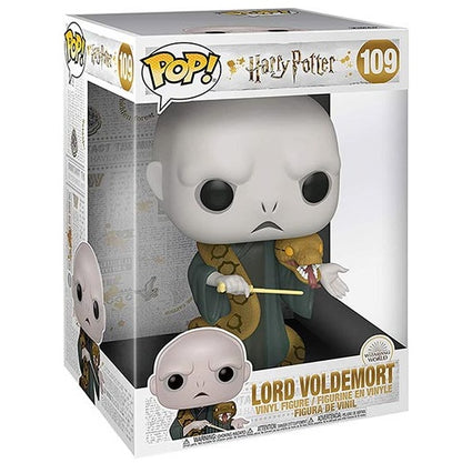 Funko Pop ! Harry Potter - Lord Voldemort W / Nagini (109) Big Edition 25 Cm