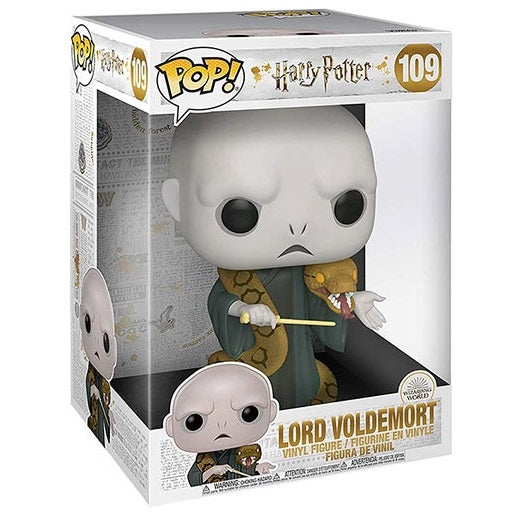 Funko Pop ! Harry Potter - Lord Voldemort W / Nagini (109) Big Edition 25 Cm