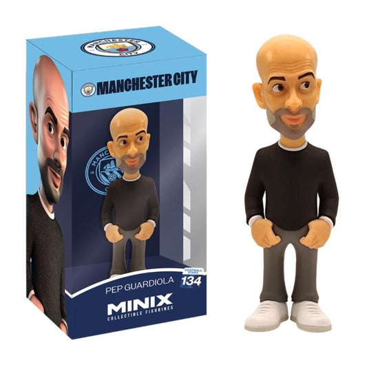 Minix Manchester City - Pep Guardiola (Football Star 134) - Statuetta Pvc 12Cm