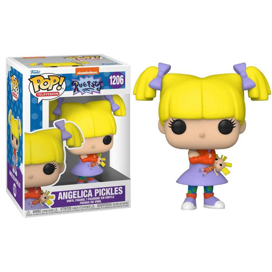 Funko Pop ! Television - Rugrats (1206) Angelica Pickles Statua Vinyl Figure 9Cm