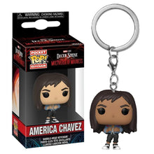 Funko Pop ! Keychain Pocket Marvel Doctor Strange (America Chavez) Portachiavi