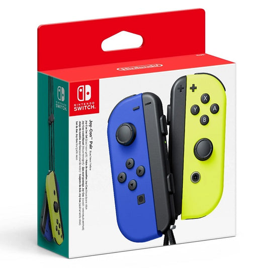 Joy-Con Coppia Controller Nintendo Switch Blu / Giallo Pad Joystick Ufficiale