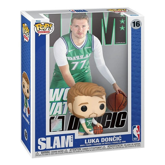 Funko Pop ! Magazine Covers Slam Nba - (16) Luka Doncic Vinyl Figure Mavericks