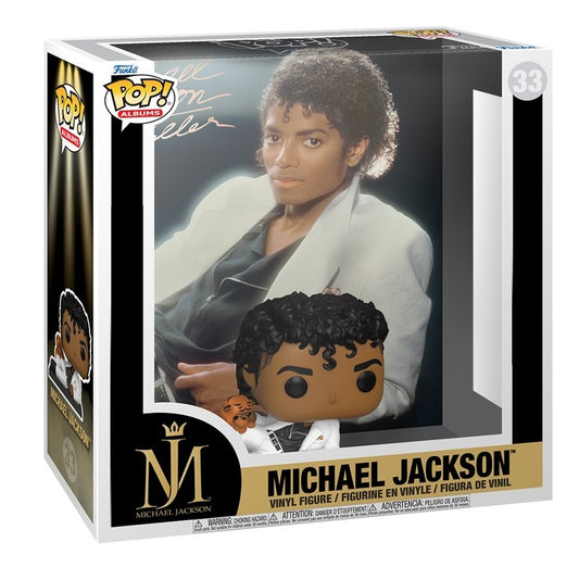 Funko Pop ! Albums - (33) Michael Jackson Thriller Album Cover Mj Vinyl Figure