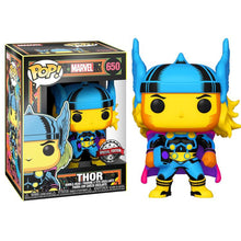 Funko Pop ! Marvel Studios Comics Blacklight (650) Thor Statua Vinyl Figure 9Cm