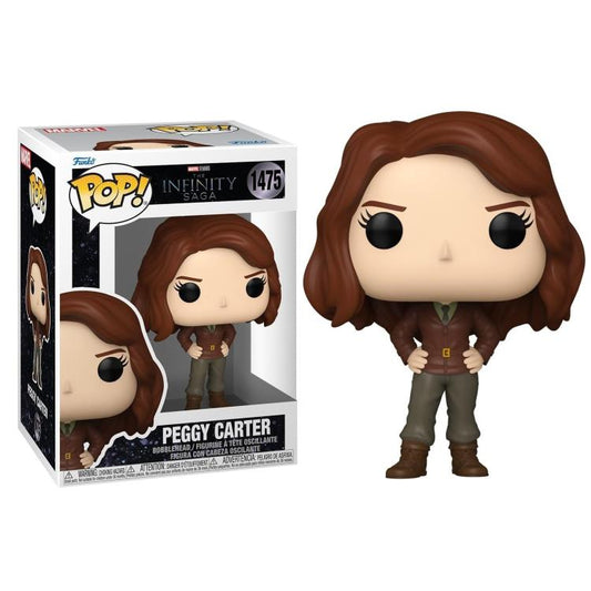 Funko Pop Marvel - The Infinity Saga (1475) Peggy Carter Vinyl Figure Statua 9Cm