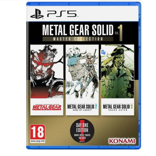 Metal Gear Solid Master Collection Vol. 1 Ps5 Day One Edition Gioco Italiano D1