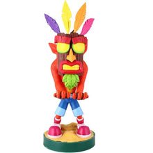 Cable Guys - Crash Bandicoot (Aku) Statuetta Base Ricarica Smartphone Controller
